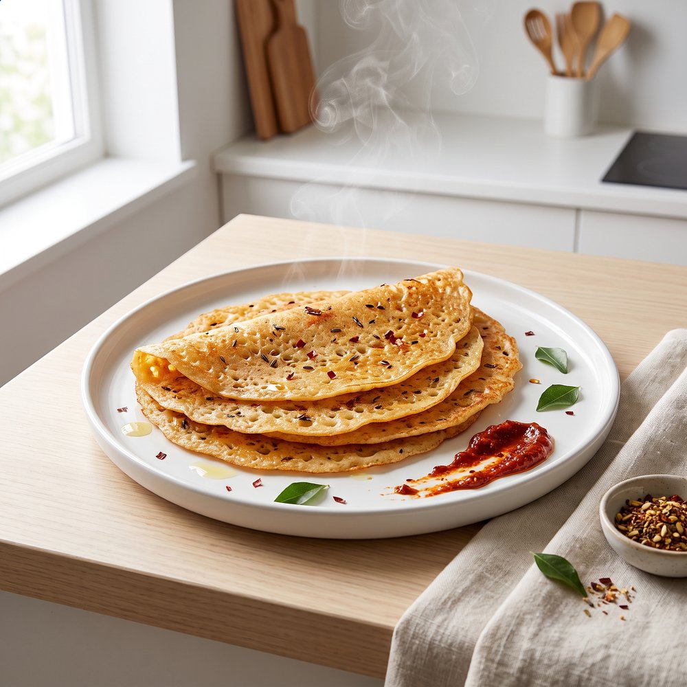 Ada (Adai) Lentil-Rice Crepes