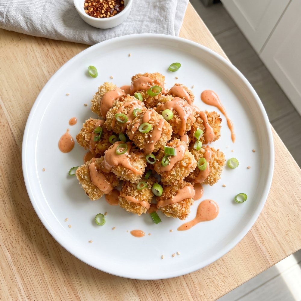 Air-Fried Bang Bang Chicken Bites