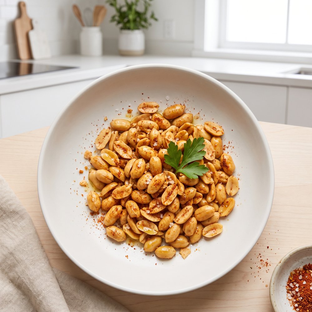 Air-Fried Chili Old Bay Peanuts