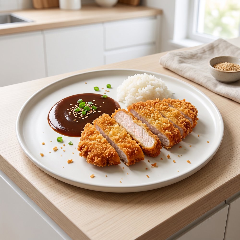Air-Fried Pork Tonkatsu Cutlets