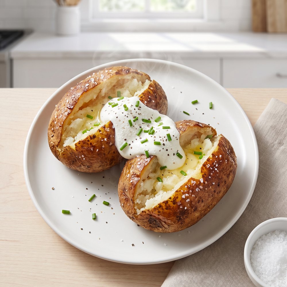 Air Fryer Baked Potatoes