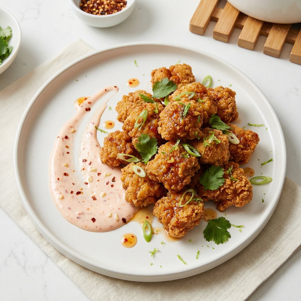 Healthier Bang Bang Chicken in the Air Fryer