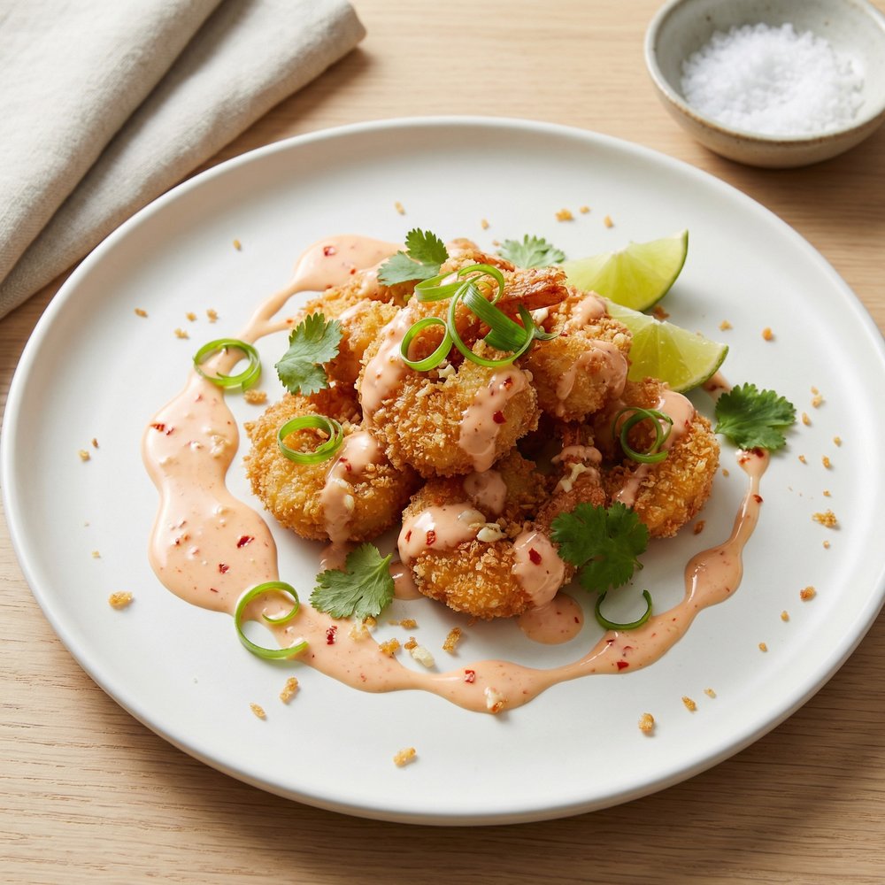 Crispy Air-Fryer Bang Bang Shrimp