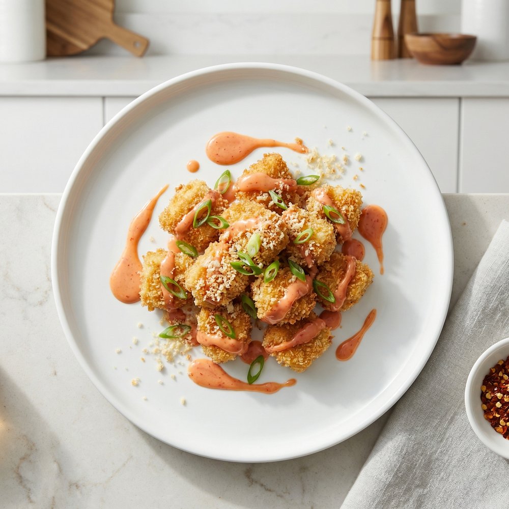 Air-Fried Bang Bang Chicken Bites