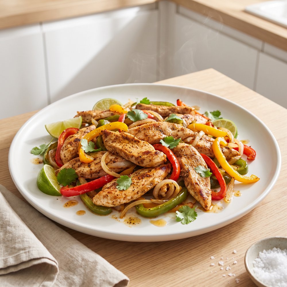 Air Fryer Chicken Fajitas