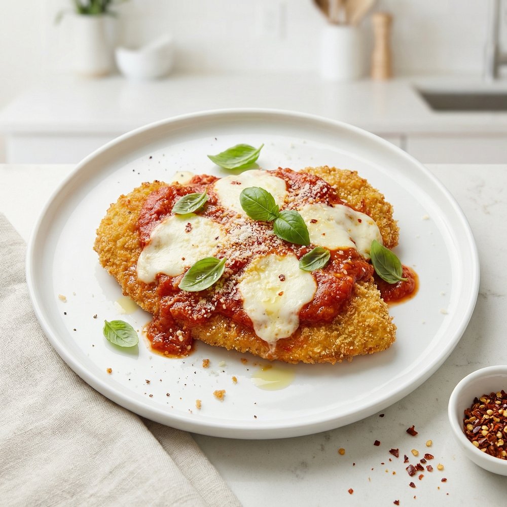 Speedy Air-Fryer Chicken Parm