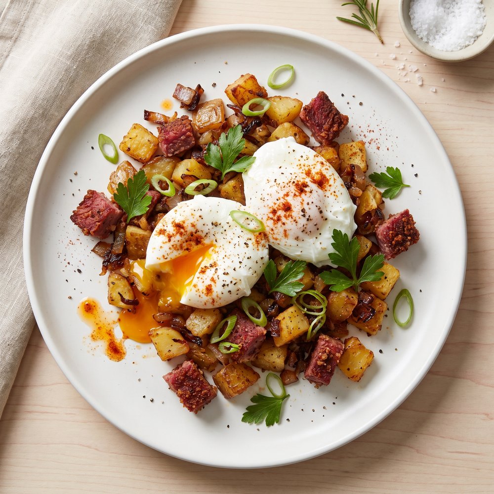 Air Fryer Corned Beef Hash