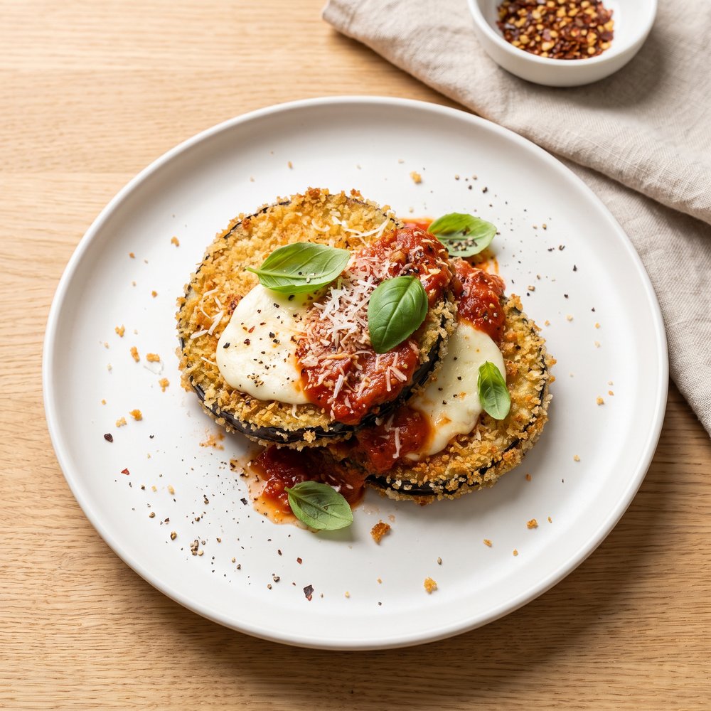 Air Fryer Eggplant Parmesan