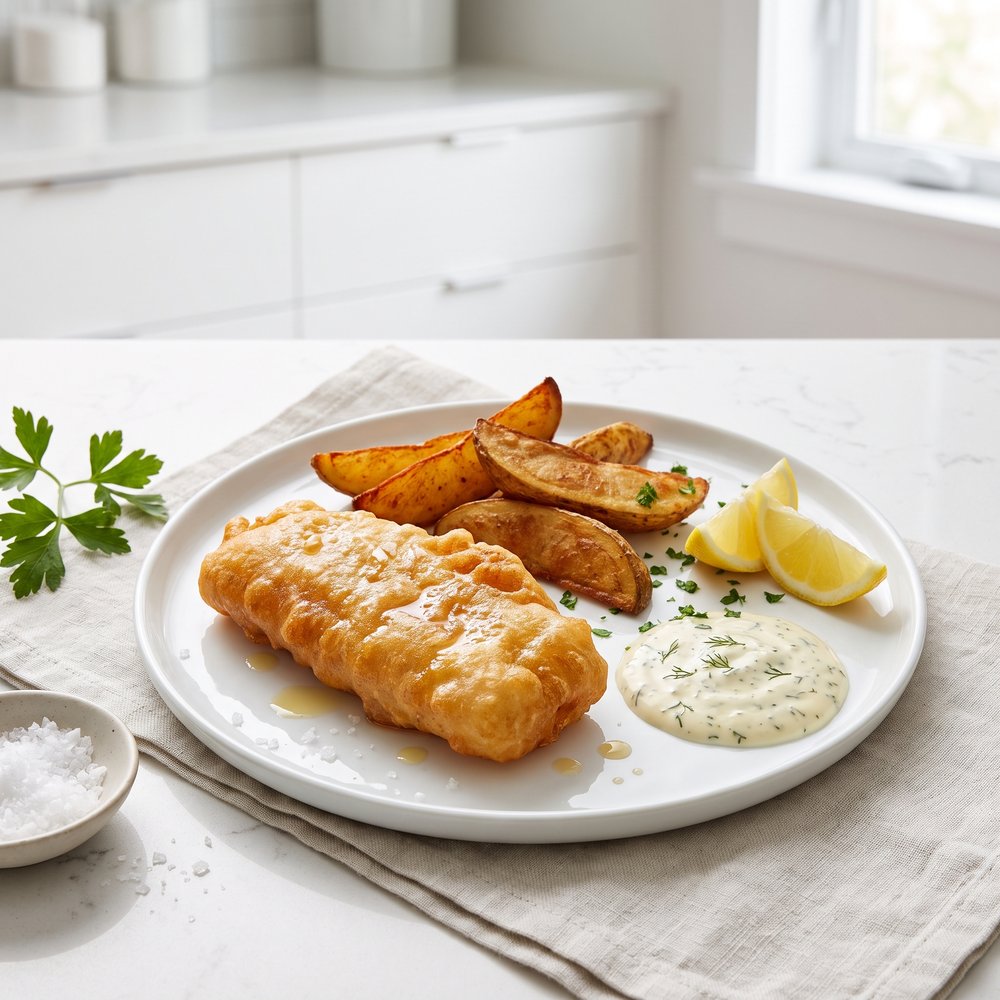 Air Fryer Fish and Chips
