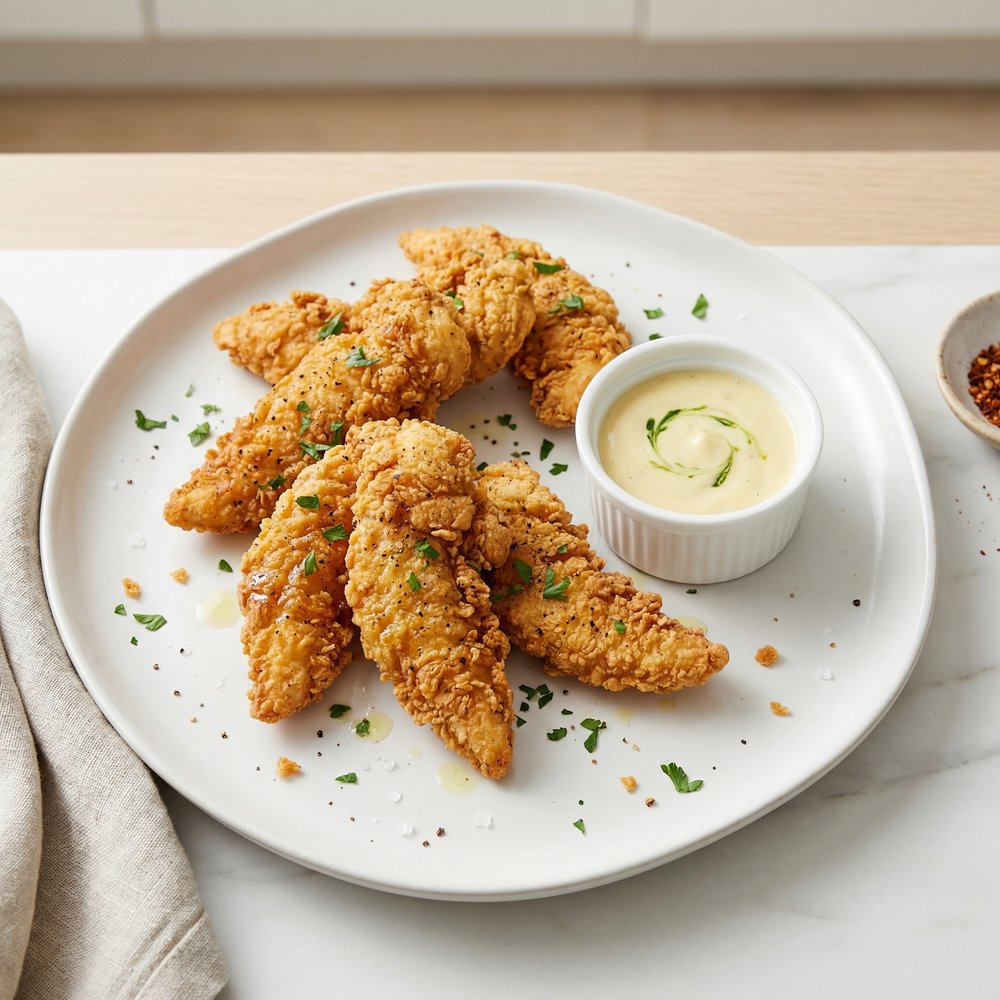 Air Fryer Frozen Chicken Tenders