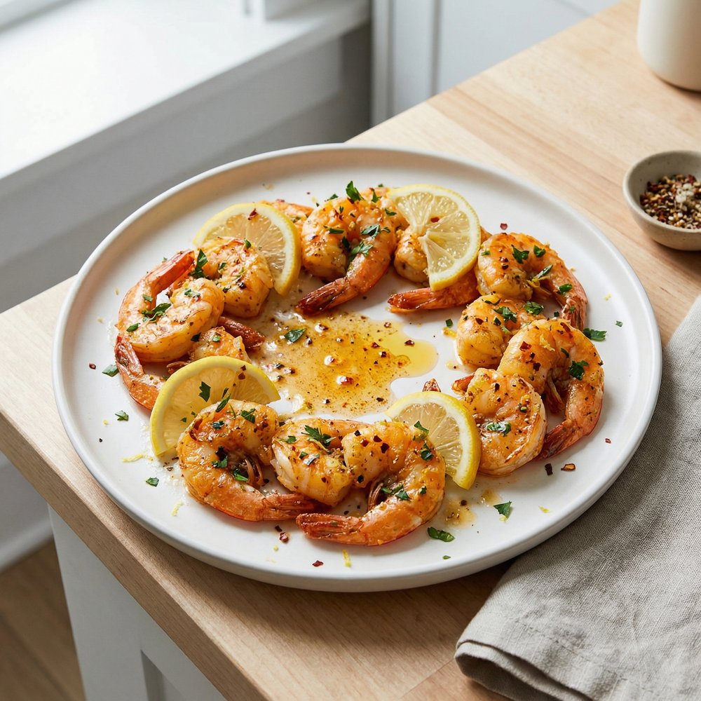 Frozen Shrimp in the Air Fryer