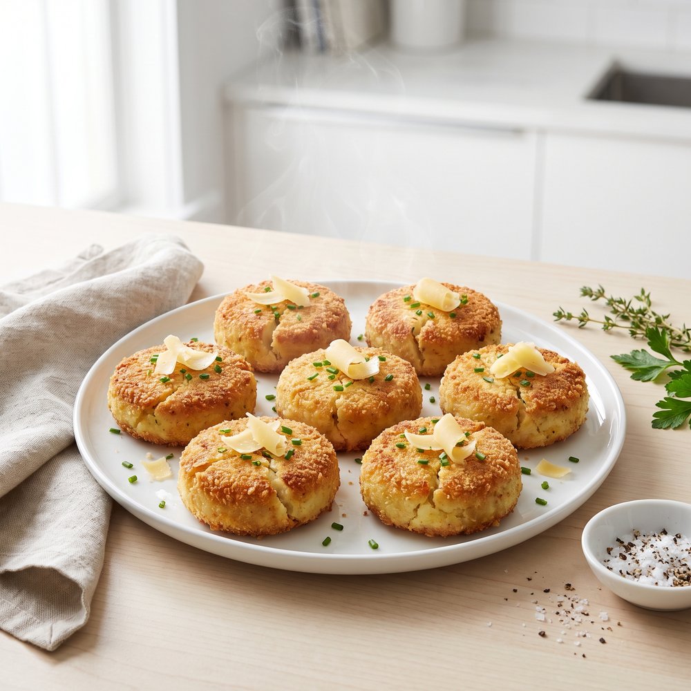 Air Fryer Mashed Potato Cakes
