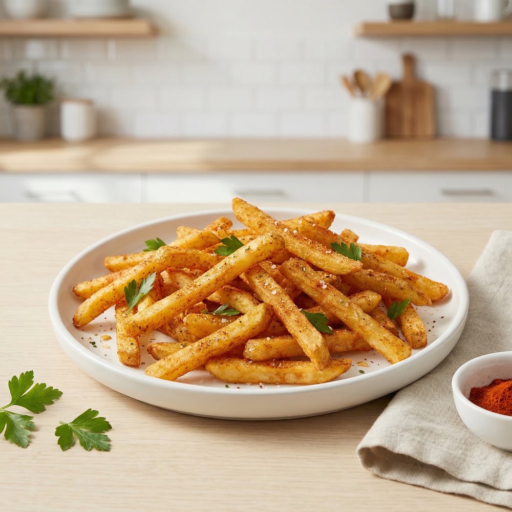Peri-Peri Spiced Fries in the Air Fryer