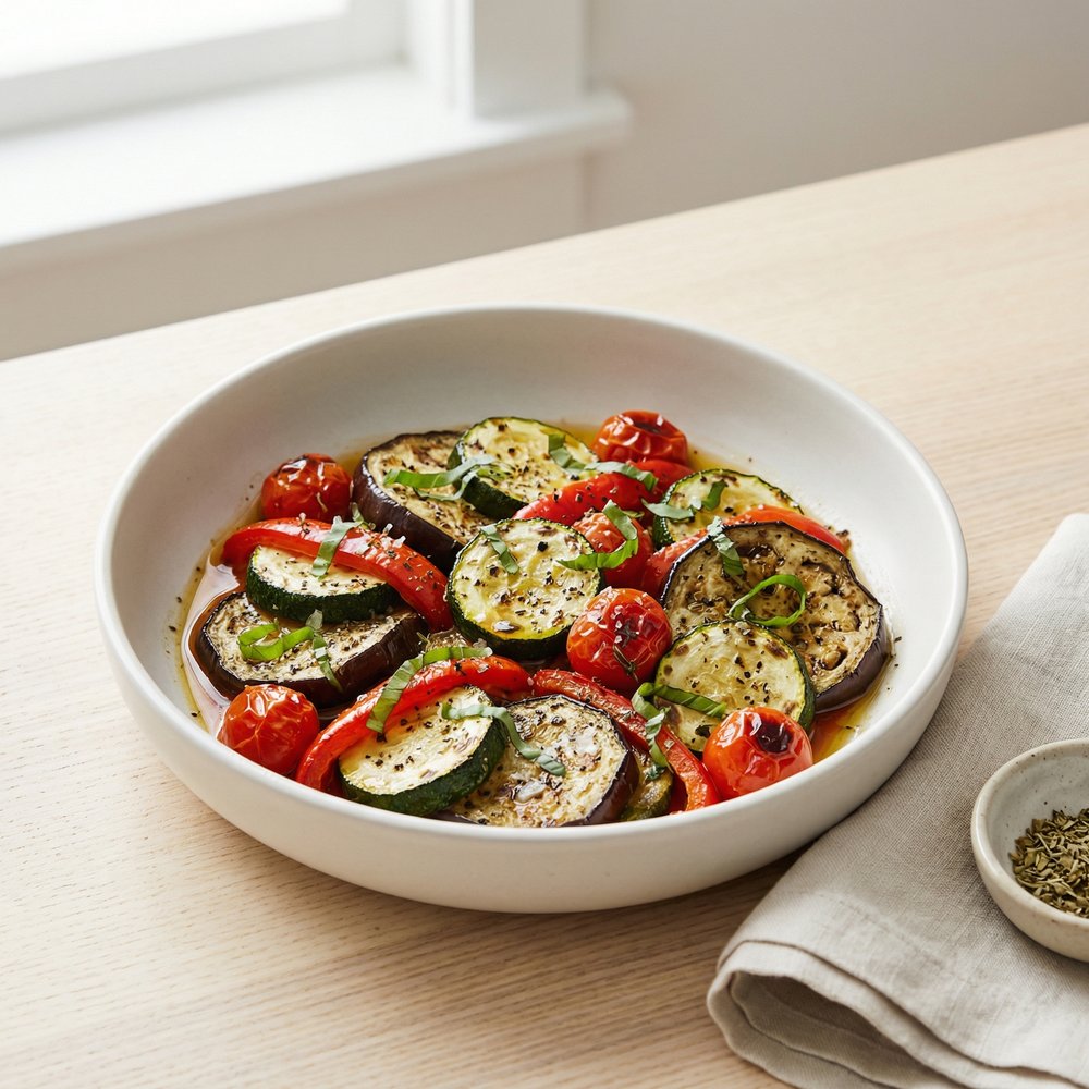 Air-Fried Ratatouille, Italian-Style