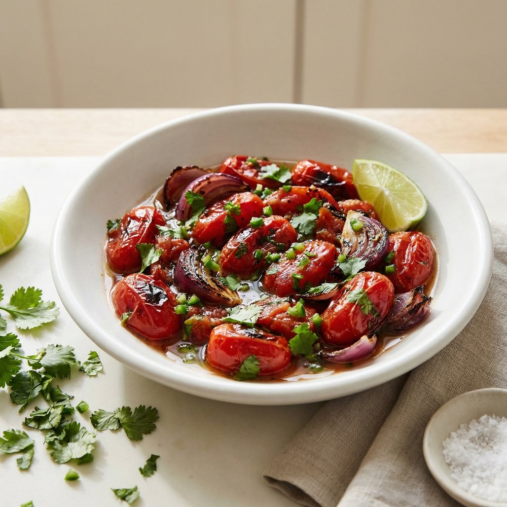 Air-Fried Roasted Salsa