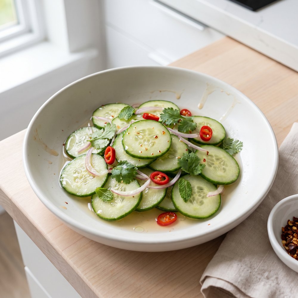 Ajad (Authentic Thai Cucumber Salad)