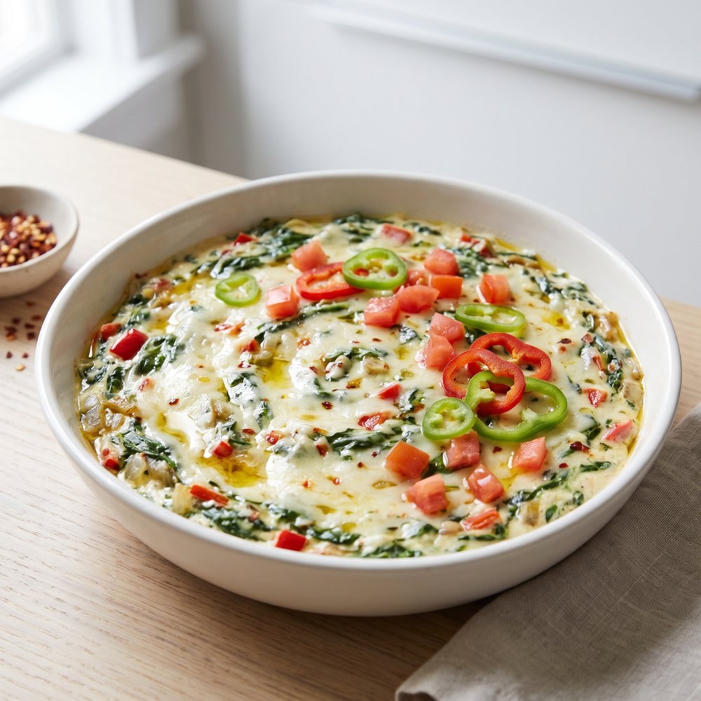 Alaskan Spicy Spinach Dip