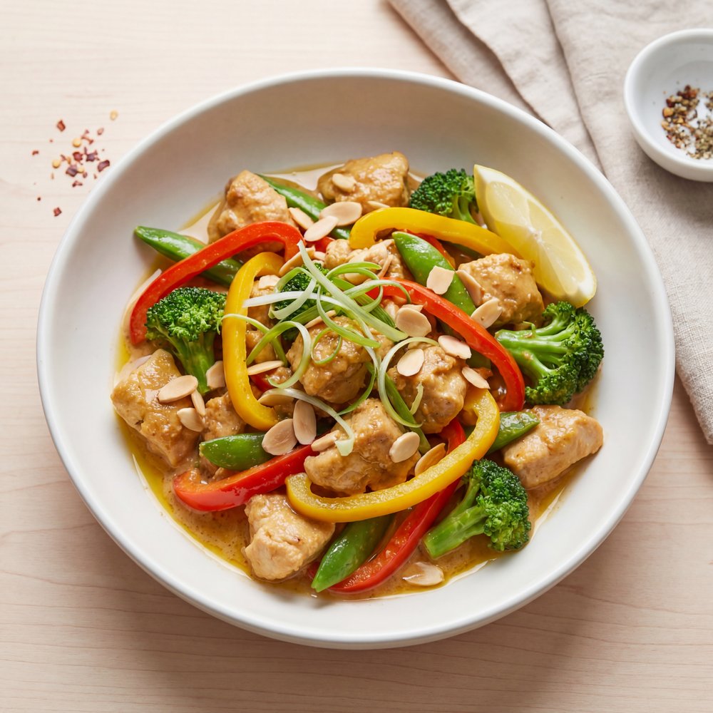 Almond Chicken Stir Fry