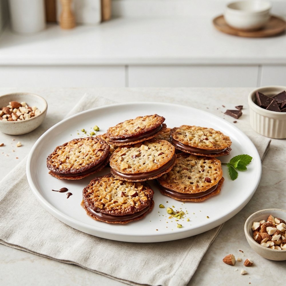 Lacy Almond Florentines
