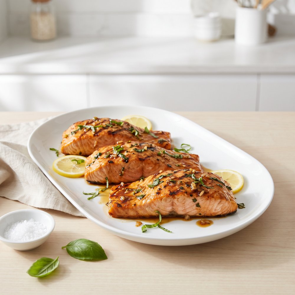 Anne's Fantastic Foil-Grilled Salmon