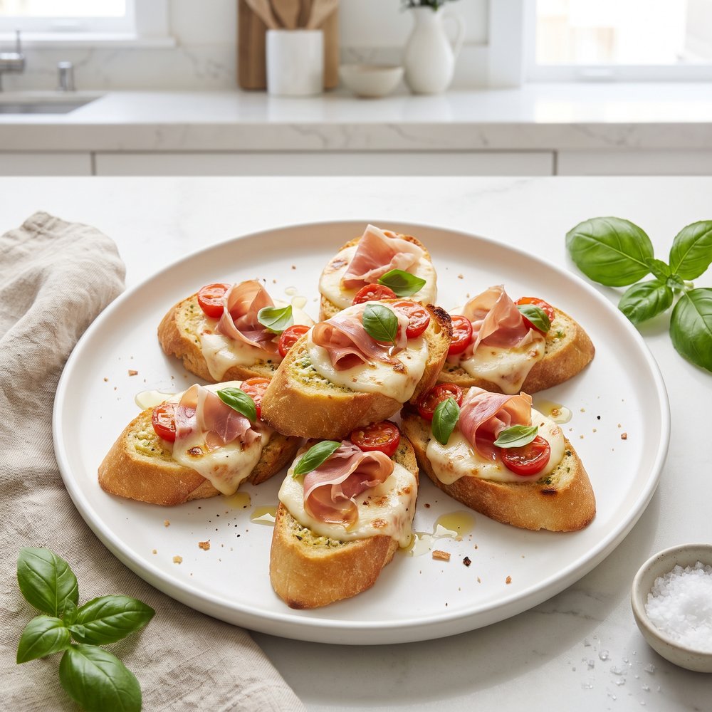 Antipasti Garlic Bread