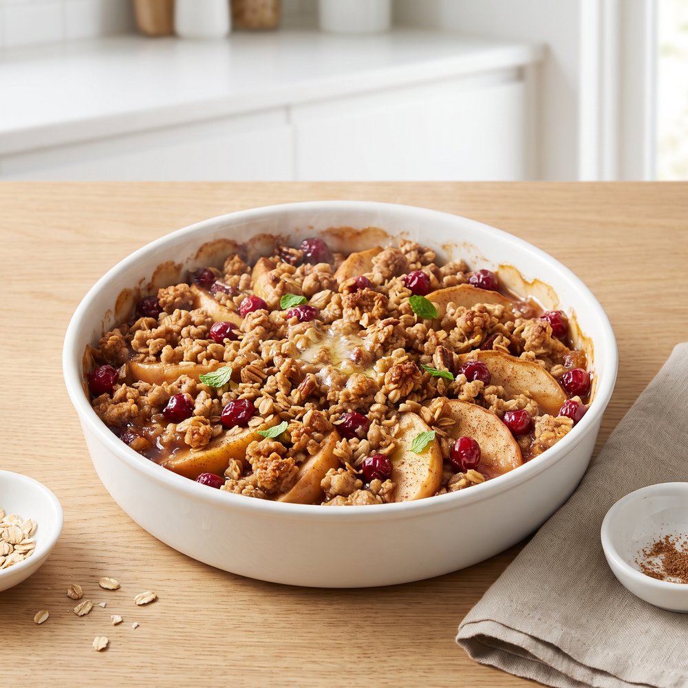 Apple-Cranberry Crisp