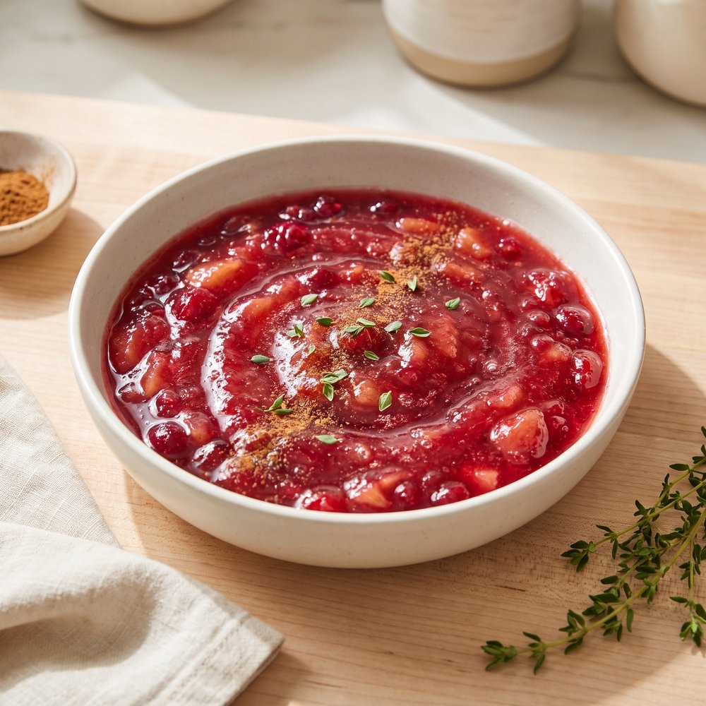 Apple-Kissed Cranberry Sauce
