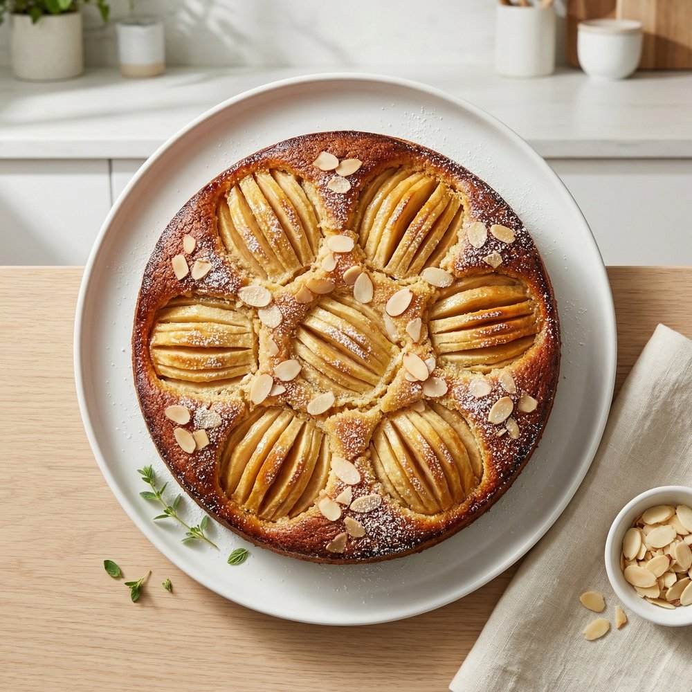 Apple Frangipane Cake