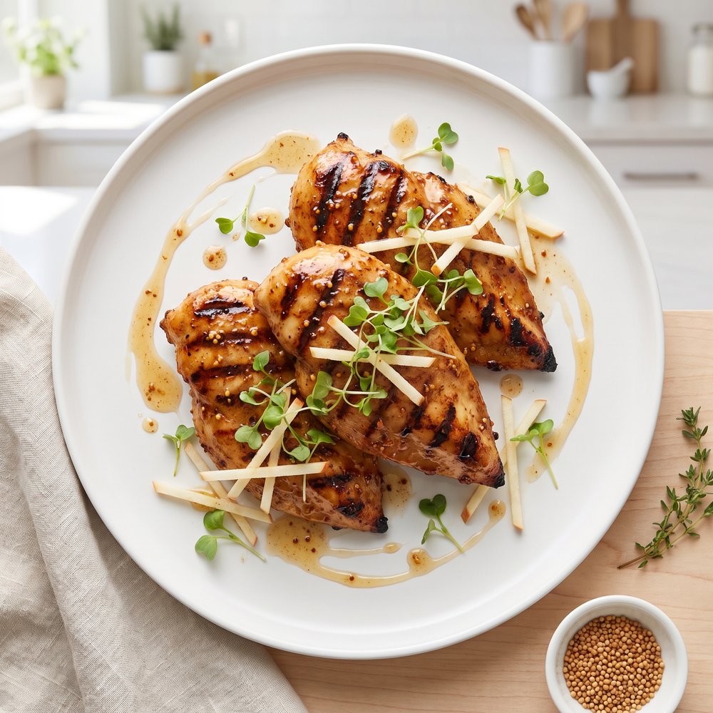 Apple Honey Glazed Chicken