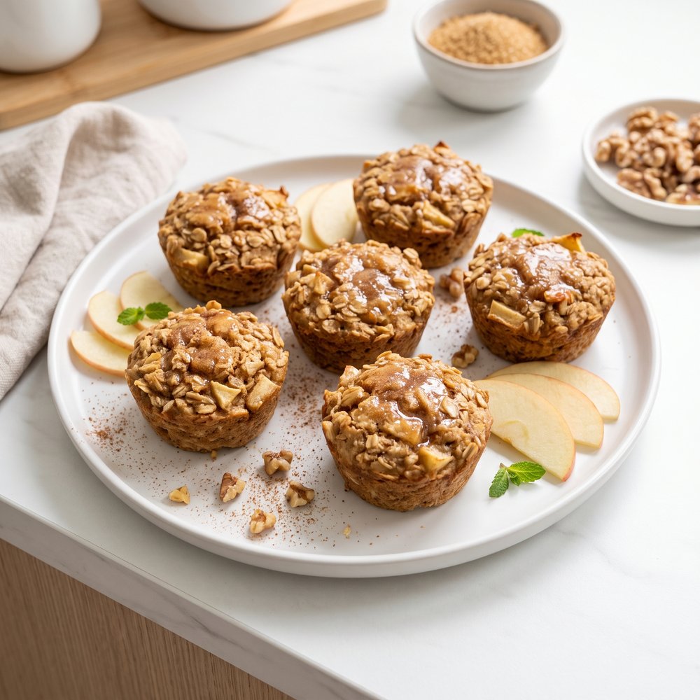 Apple Oatmeal Breakfast Cups