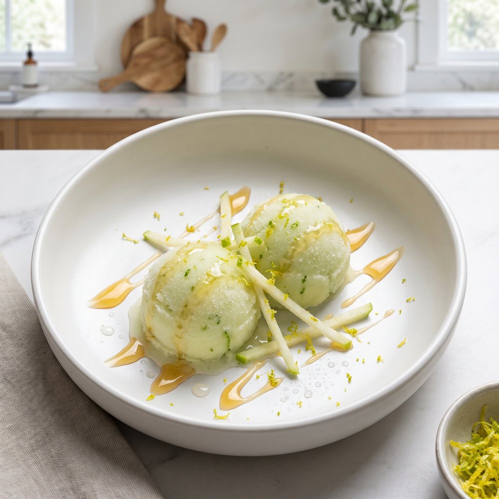 Apple and Honey Sorbet