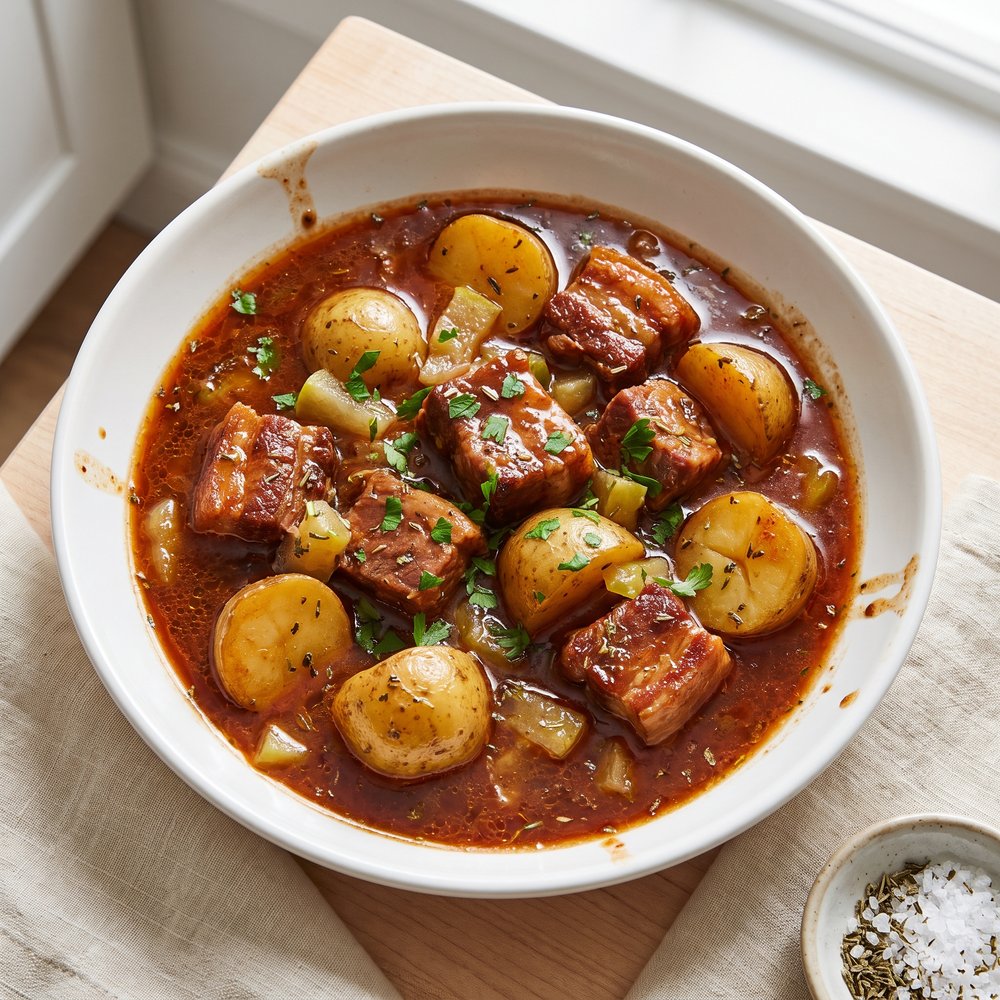 Apple and Pork Stew