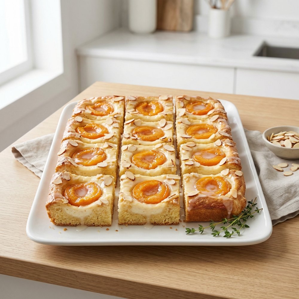 Apricot Cream Cheese Danish Coffee Cake
