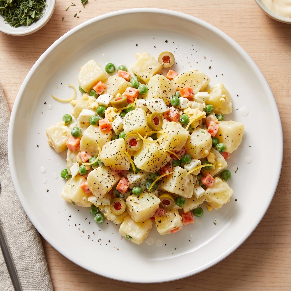 Argentinian-Style Ensalada Rusa (Potato Salad)