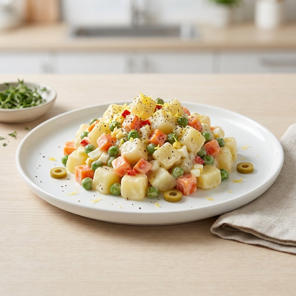 Argentinian-Style Ensalada Rusa (Potato Salad)