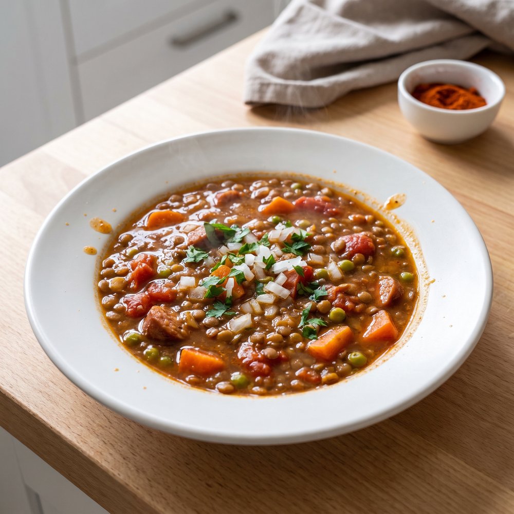 Argentinian-Style Lentil Pot