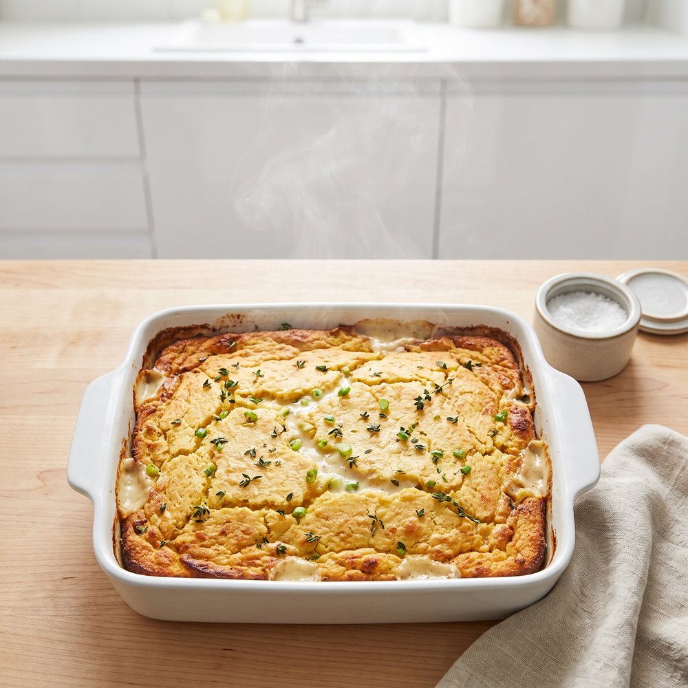 Aunt Jewel's Chicken and Dressing Bake