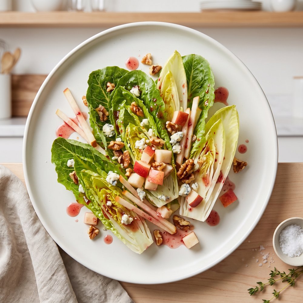Autumn Greens Salad with Cranberry Vinaigrette