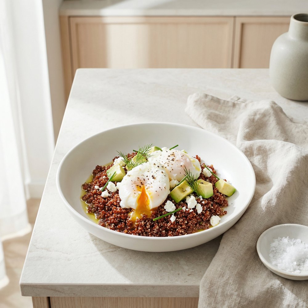 Morning Avocado Quinoa Bowl