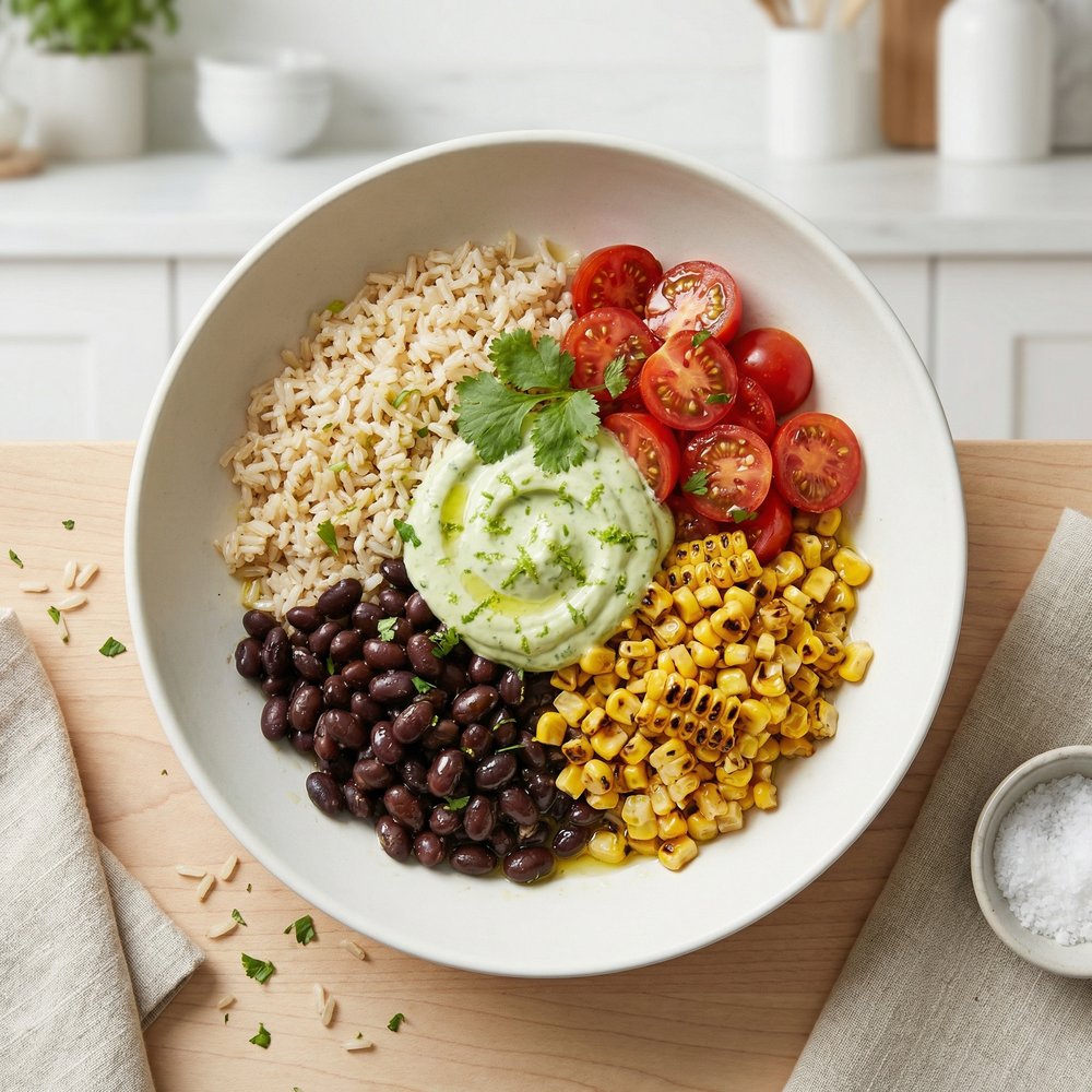 Rice and Bean Bowl Dinner