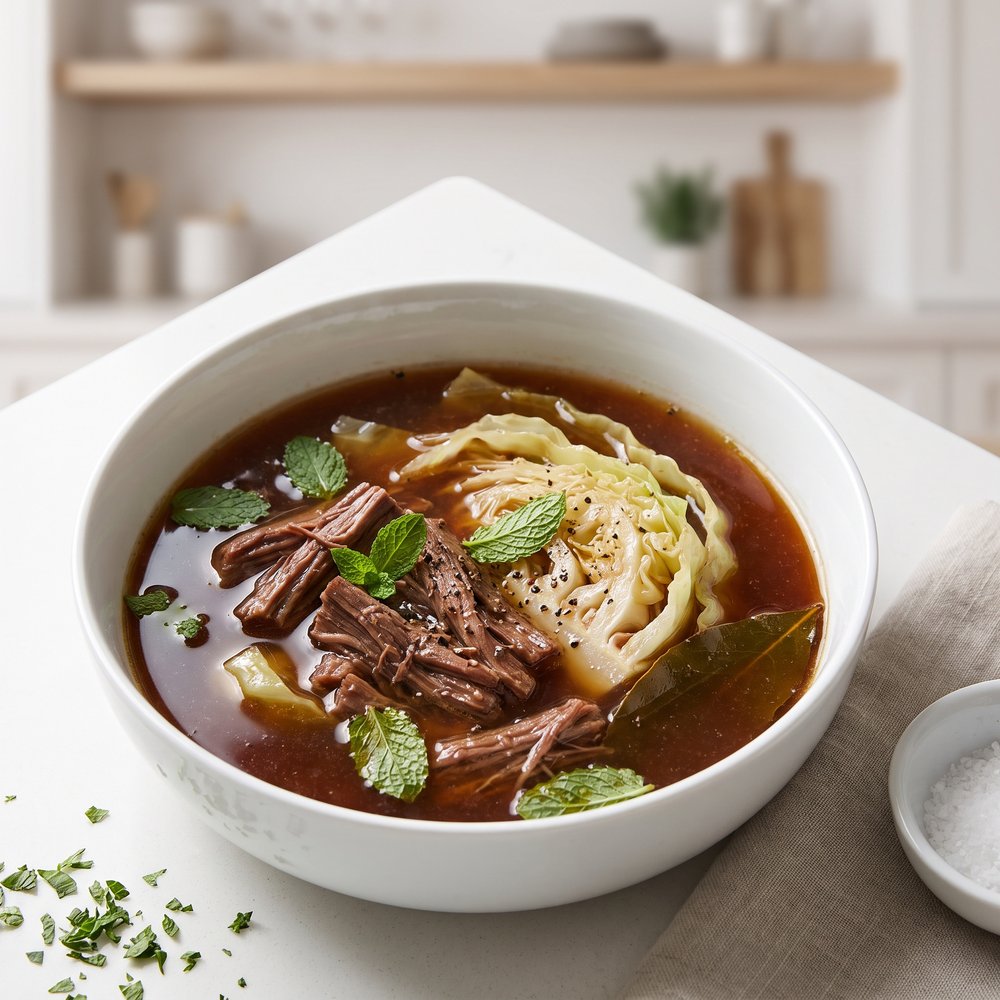 Azorean-Style Sopas (Portuguese Beef Stew)