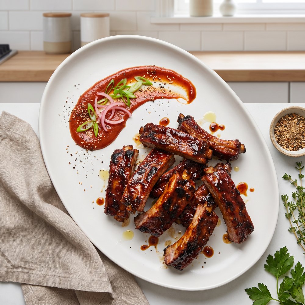 BBQ Country-Style Pork Ribs - Sous Vide