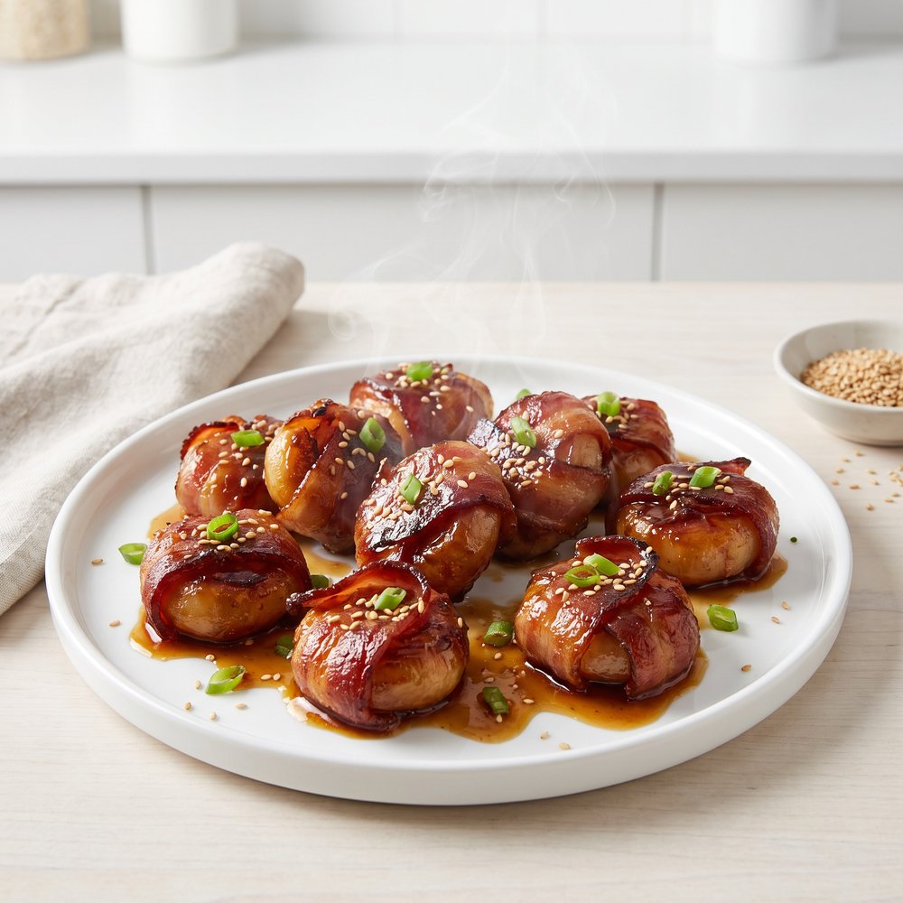 Bacon-Wrapped Chestnuts