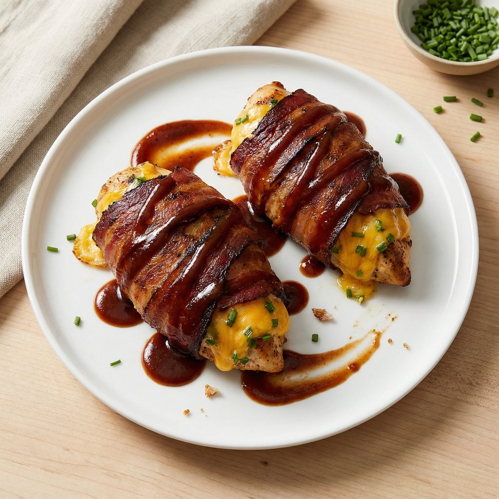 Easy Chicken Breast Wrapped in Bacon