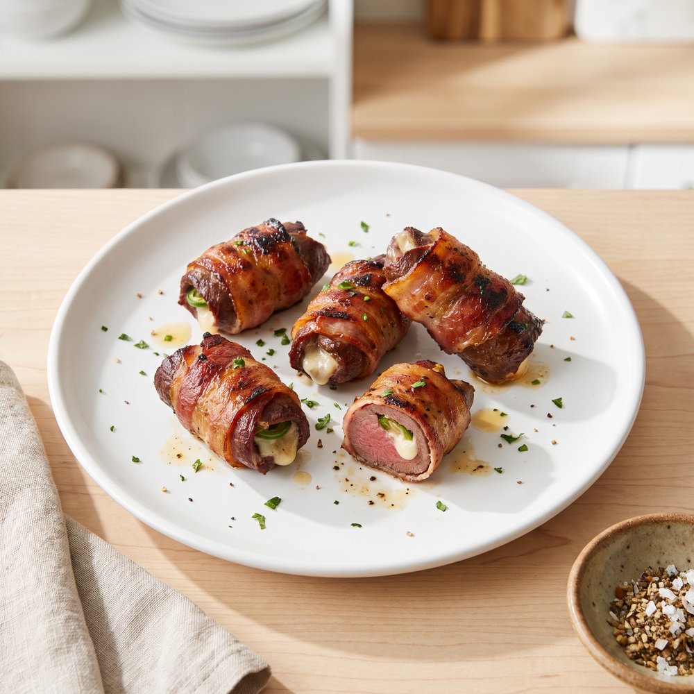Bacon-Wrapped Venison Bites