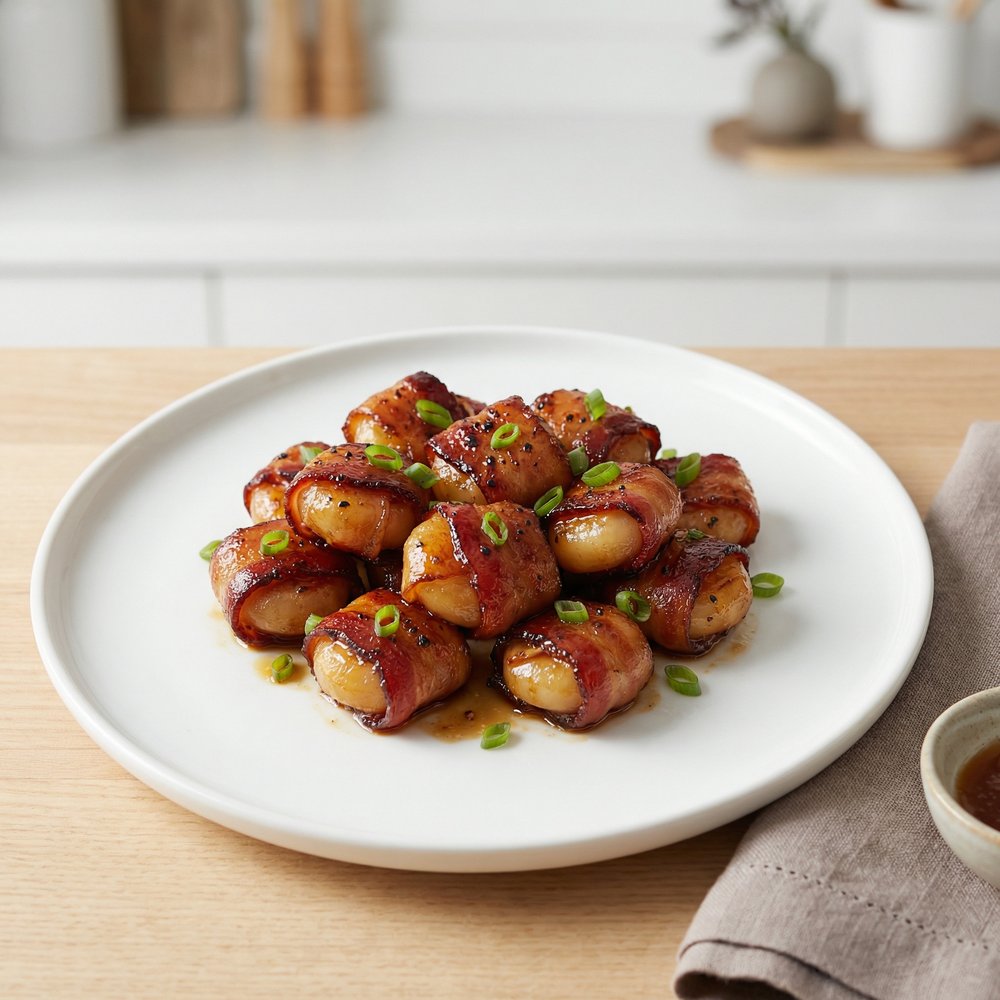 Bacon-Wrapped Water Chestnuts
