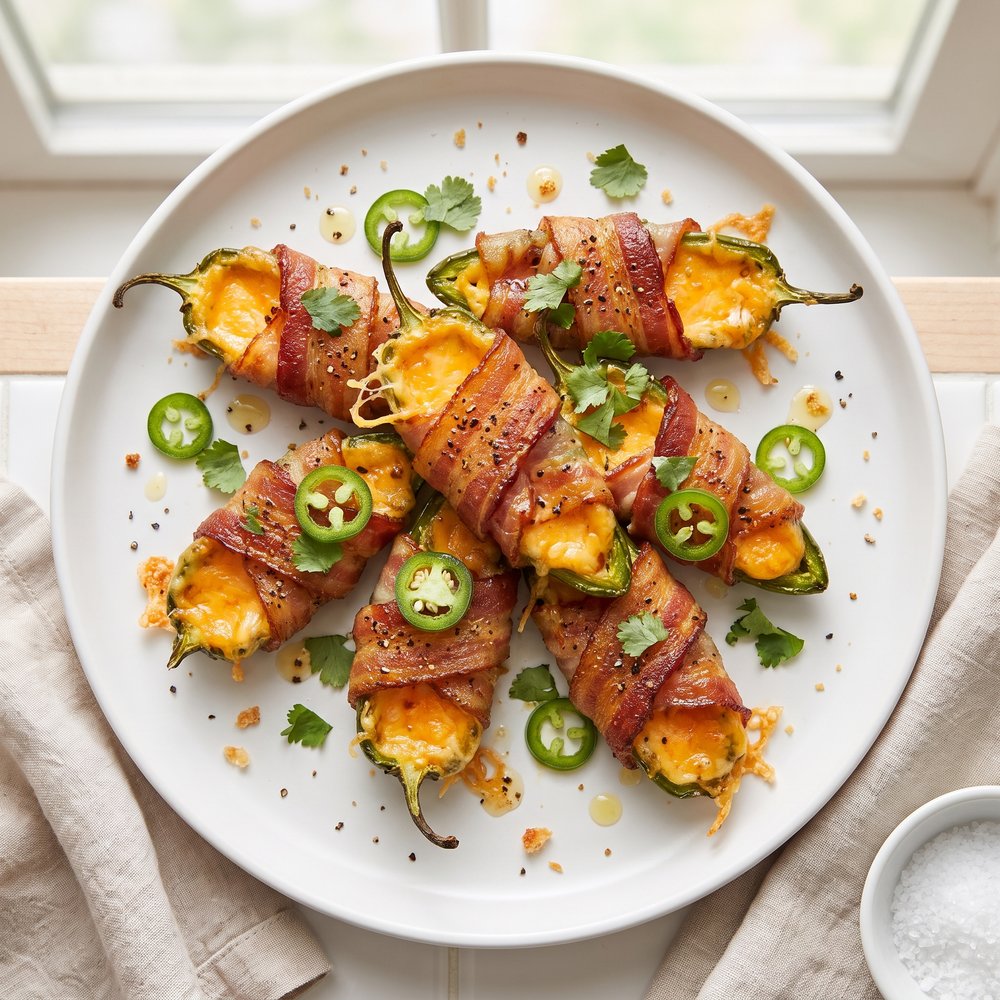 Bacon Cheddar Jalapeno Poppers