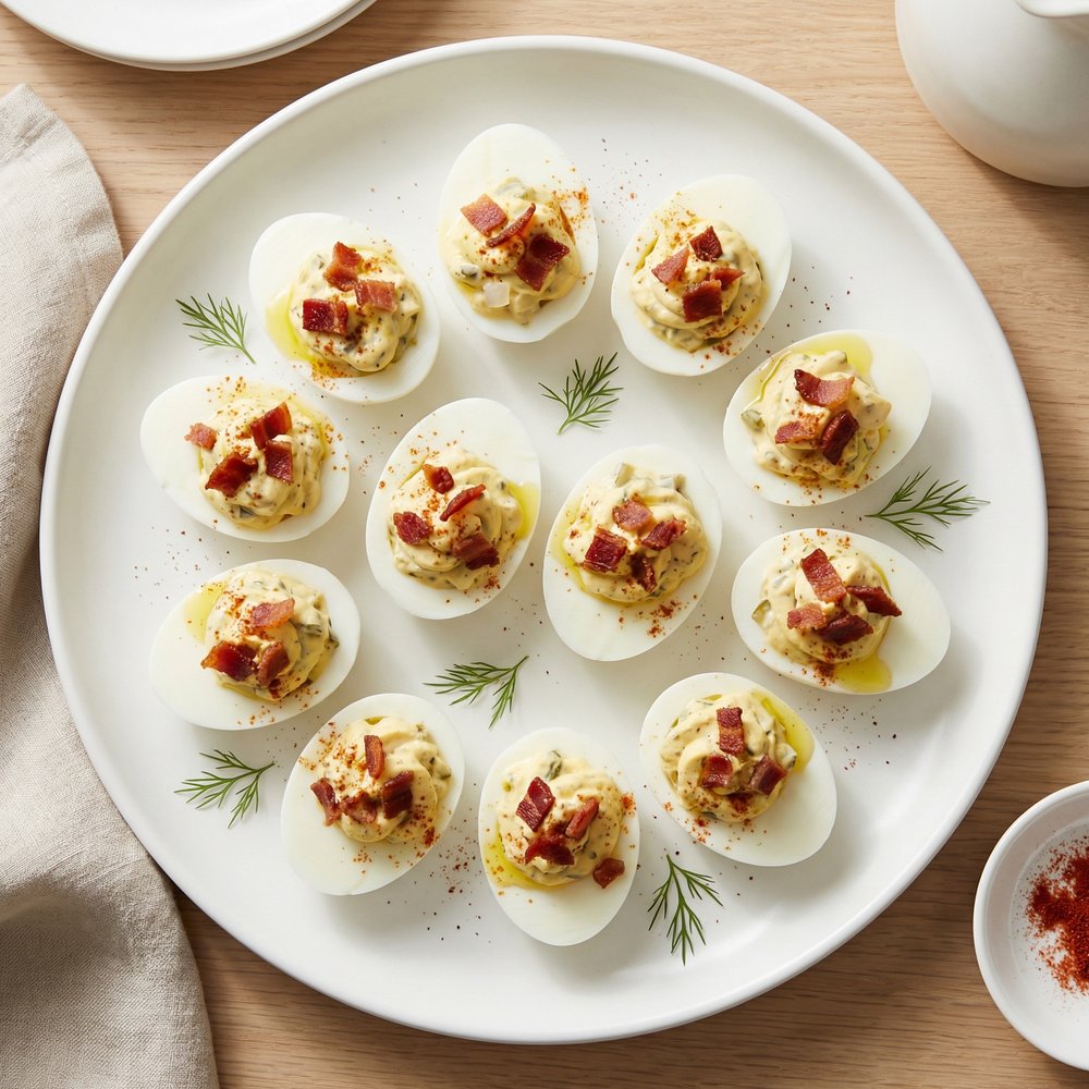 Ultimate Bacon Deviled Eggs