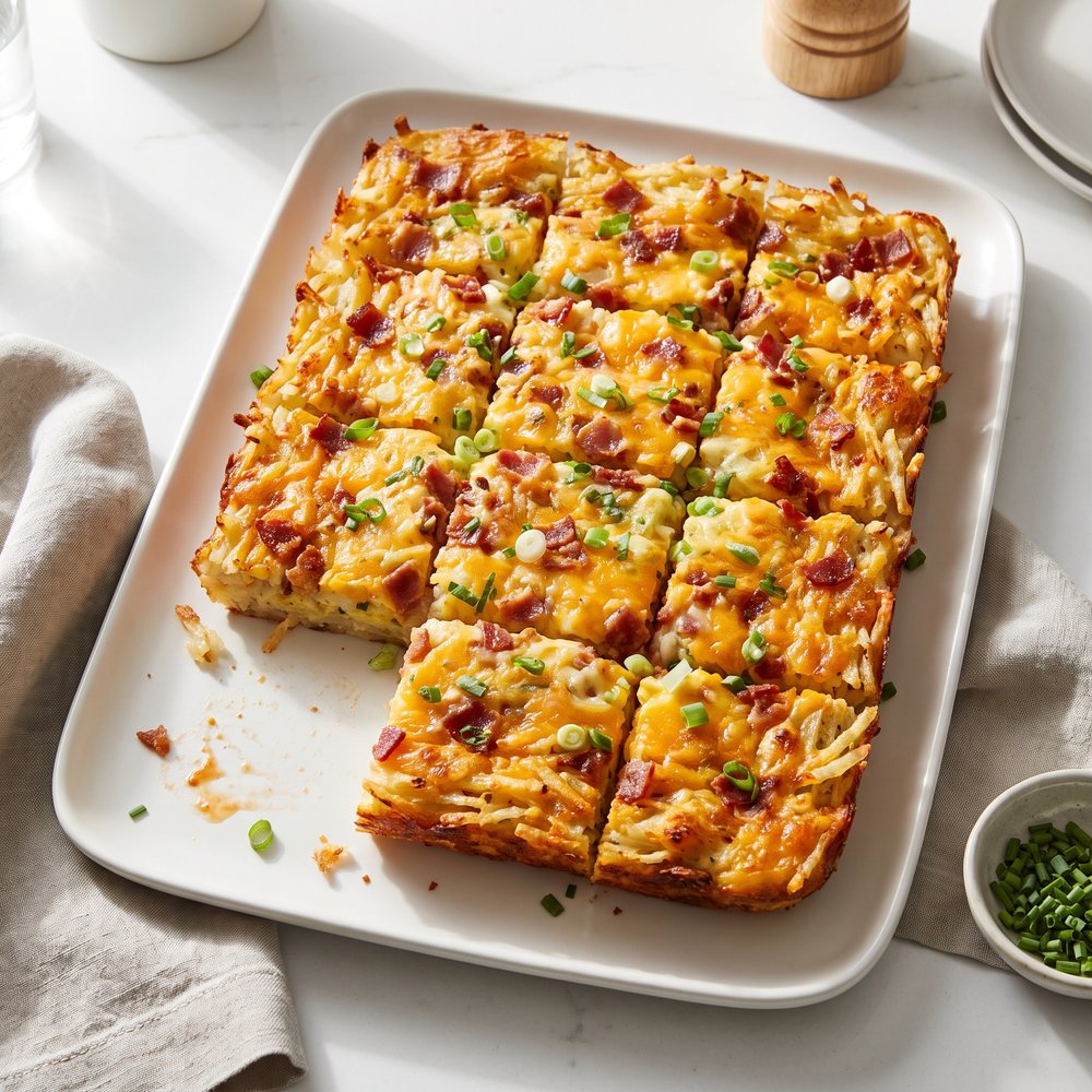 Bacon, Egg, and Hash Brown Breakfast Pie