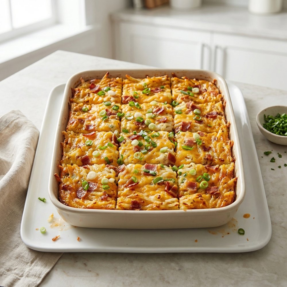 Bacon, Egg, and Hash Brown Breakfast Pie